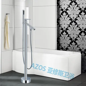 Bathtub Faucets Luxury Chrome Polish Water Mixers Floor Stand Hand Hold Bathroom Shower Sauna Kit LDTZ020
Bathtub Faucets Luxury Chrome Polish Water Mixers Floor Stand Hand Hold Bathroom Shower Sauna Kit LDTZ020