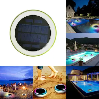 RGB LED Underwater Light Solar Power Pond Outdoor Swimming Pool Floating Waterproof Decorative LED Light With Remote Control 
RGB LED Underwater Light Solar Power Pond Outdoor Swimming Pool Floating Waterproof Decorative LED Light With Remote Control