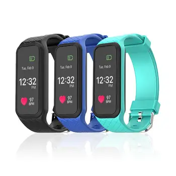 Smart Bracelet Watch Smart Heart Rate Monitor Bluetooth Water Resistance PC + Glasses Screen Supports 3 Axis Acceleration Sensor
Smart Bracelet Watch Smart Heart Rate Monitor Bluetooth Water Resistance PC + Glasses Screen Supports 3 Axis Acceleration Sensor