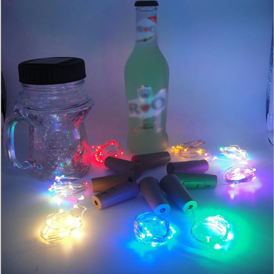2M LED Garland String DIY Fairy Lights for Glass Craft Bottle New Year Christmas Valentines Wedding Birthday Party Decoration
2M LED Garland String DIY Fairy Lights for Glass Craft Bottle New Year Christmas Valentines Wedding Birthday Party Decoration