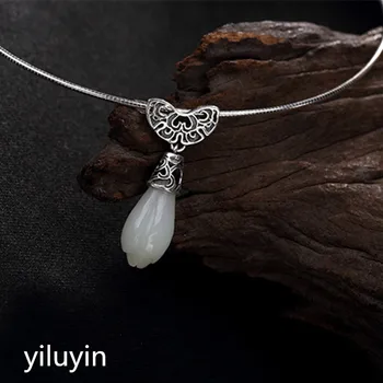 KJJEAXCMY Fine jewelry S990 pure silver peacock peacock hollowed mosaic jade blue sand stone Hong Kong Jade Pendant
KJJEAXCMY Fine jewelry S990 pure silver peacock peacock hollowed mosaic jade blue sand stone Hong Kong Jade Pendant