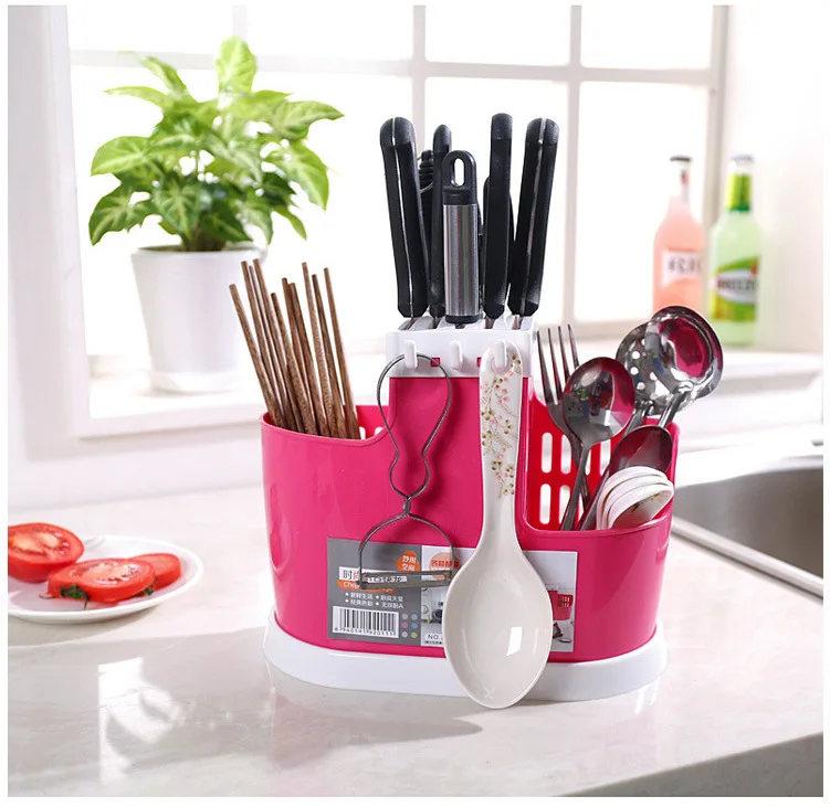 Free Shopping Kitchen Tableware Shelving Rack Dish Rack Drain Chopsticks Rack Storage Rack Creative Practical Plastic Cutlery
Free Shopping Kitchen Tableware Shelving Rack Dish Rack Drain Chopsticks Rack Storage Rack Creative Practical Plastic Cutlery