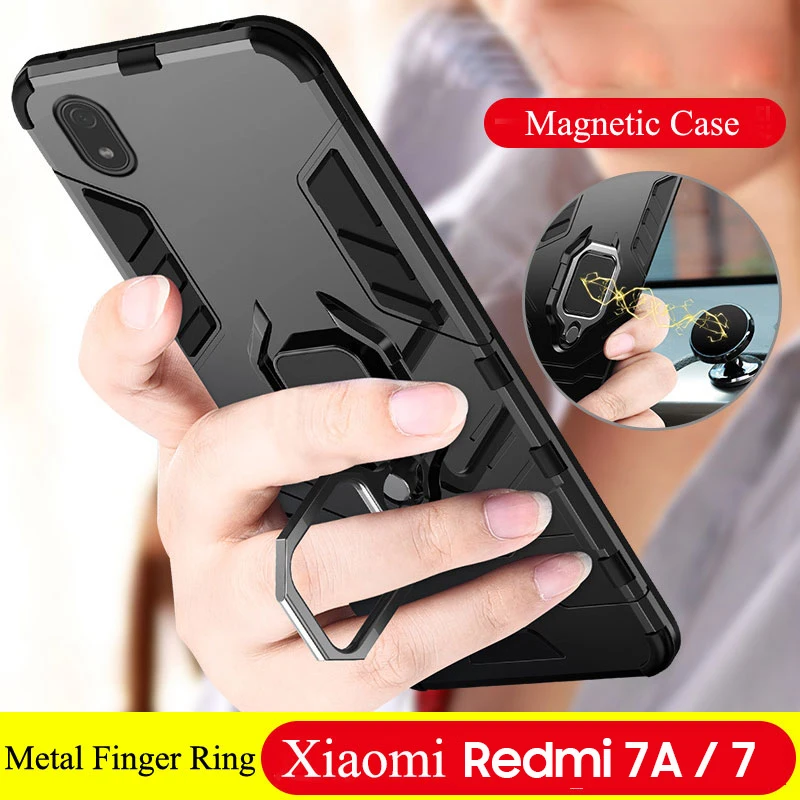 Case for Xiaomi Redmi Note 7 7A K20 Armor Back Cover for Xiaomi Play Mi 8 Lite 9 SE 9T for Pocophone F1 Magnetic Car Holder Case
Case for Xiaomi Redmi Note 7 7A K20 Armor Back Cover for Xiaomi Play Mi 8 Lite 9 SE 9T for Pocophone F1 Magnetic Car Holder Case