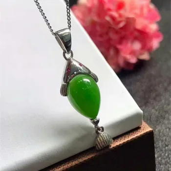 S925 silver necklace and Tianyu Tianyu spinach green fish pendant like a fish water fish necklace
S925 silver necklace and Tianyu Tianyu spinach green fish pendant like a fish water fish necklace