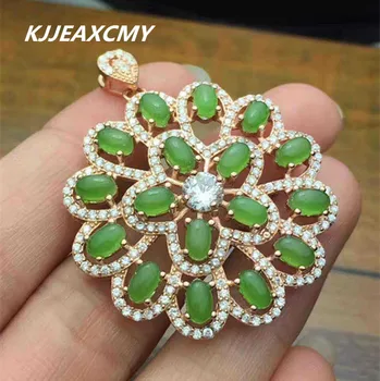 KJJEAXCMY boutique jewelry And Tian Biyu necklace, 925 sterling plated platinum inlay, natural and Tian Biyu female Pendant
KJJEAXCMY boutique jewelry And Tian Biyu necklace, 925 sterling plated platinum inlay, natural and Tian Biyu female Pendant