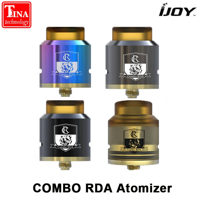 Original IJOY COMBO RDA Atomizer W/ 810 ULTEM Drip Tip Bottom Airflow 2-post Build Deck RDA Tank Atomizer Vs TFV12 Tank Vape
Original IJOY COMBO RDA Atomizer W/ 810 ULTEM Drip Tip Bottom Airflow 2-post Build Deck RDA Tank Atomizer Vs TFV12 Tank Vape