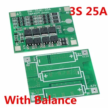 3S 25A 12V Lithium Battery Protection Board electric tools sprayer balanced circuit For Ternary/Cobalt acid/Lithium manganes
3S 25A 12V Lithium Battery Protection Board electric tools sprayer balanced circuit For Ternary/Cobalt acid/Lithium manganes