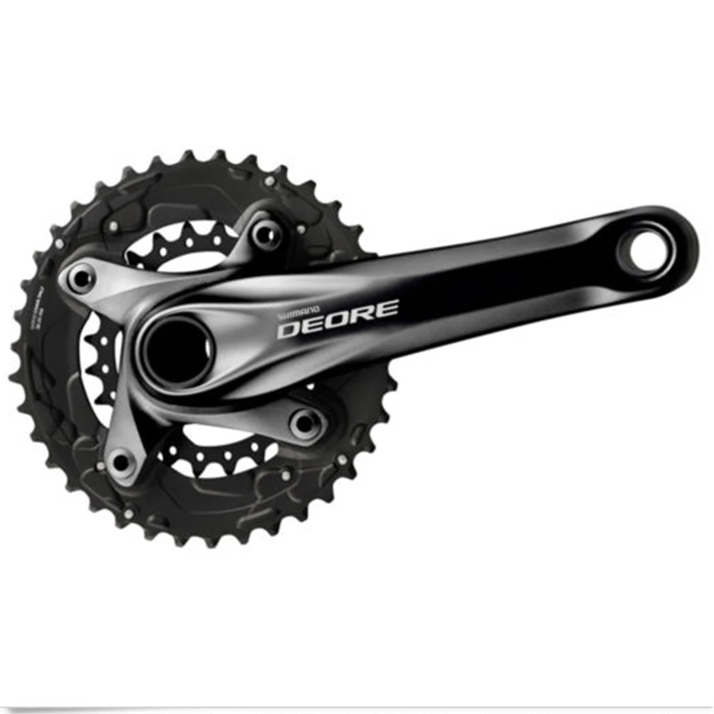 Original Shimano Deore FC-M615 Hollowtec 2 Chainwheel 48-28T/38-24T/38-26T 170mm Black 2x10-Speed New Bicycle Bike Part
Original Shimano Deore FC-M615 Hollowtec 2 Chainwheel 48-28T/38-24T/38-26T 170mm Black 2x10-Speed New Bicycle Bike Part