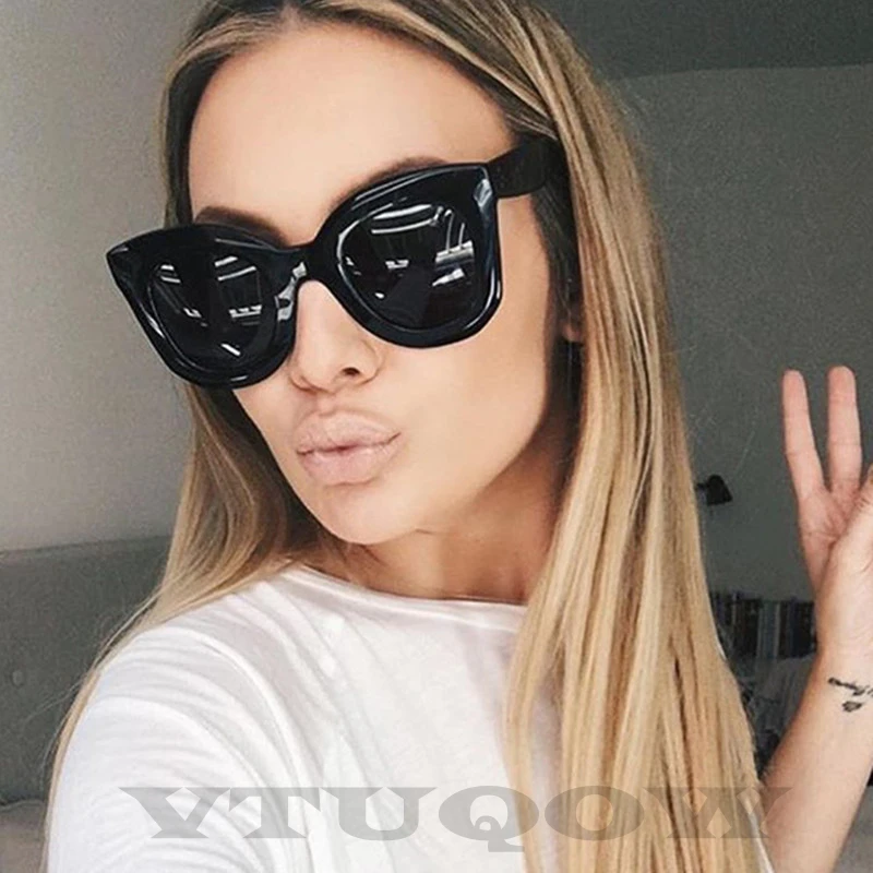 Fashion Cat Eye Sunglsses Women Brand Designer 2019 Gradient Black Vintage Cateye Sunglass Lady Sun Glasses For Women UV400 90s
Fashion Cat Eye Sunglsses Women Brand Designer 2019 Gradient Black Vintage Cateye Sunglass Lady Sun Glasses For Women UV400 90s