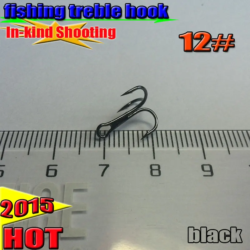 

Treble Fishing Hooks Barble Hook Round Bend High Quality 12# 30pcs/lot 1$ off one more purchase