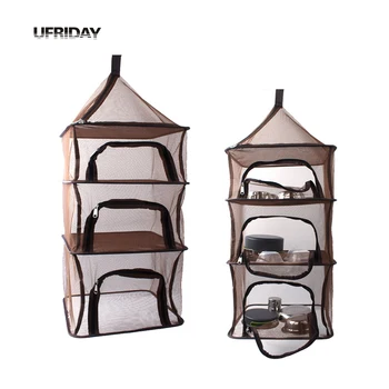UFRIDAY Camping Travel Organizer Four Shelf Hanging Storage Basket Net Sorting Bag Organizador Picnic Lunch Outdoor Storage Bag
UFRIDAY Camping Travel Organizer Four Shelf Hanging Storage Basket Net Sorting Bag Organizador Picnic Lunch Outdoor Storage Bag