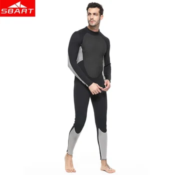 SBART Men 3mm Neoprene diving suit warm keeping patchwork Soft Wetsuit long sleeve Spearfishing snorkeling Sunscreen swimwear
SBART Men 3mm Neoprene diving suit warm keeping patchwork Soft Wetsuit long sleeve Spearfishing snorkeling Sunscreen swimwear