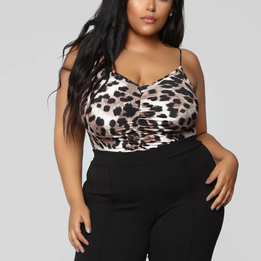 Women Sexy Leopard Print One Piece Plus Size Swimsuit Printed Lingerie Woman Bathrobe Pajamas #TX4
Women Sexy Leopard Print One Piece Plus Size Swimsuit Printed Lingerie Woman Bathrobe Pajamas #TX4