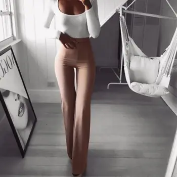 Women's Lady arrival Clothing Palazzo Flared Wide Leg Pants High Waist OL Ladies Career Long Trousers
Women's Lady arrival Clothing Palazzo Flared Wide Leg Pants High Waist OL Ladies Career Long Trousers