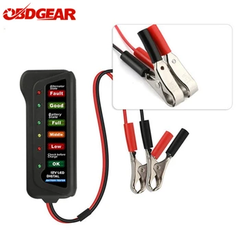 2020 Mini 12V Car Battery Tester Digital Alternator Tester 6 LED Lights Display Car Diagnostic Tool Auto Battery Tester For Car
2020 Mini 12V Car Battery Tester Digital Alternator Tester 6 LED Lights Display Car Diagnostic Tool Auto Battery Tester For Car