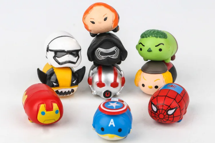 10Pcs/lot Tsum Tsum mini Marvel Captain America Action Figure Toys Cute Elf Doll Bathing Toy Juguetes For Brinquedos Gifts
10Pcs/lot Tsum Tsum mini Marvel Captain America Action Figure Toys Cute Elf Doll Bathing Toy Juguetes For Brinquedos Gifts