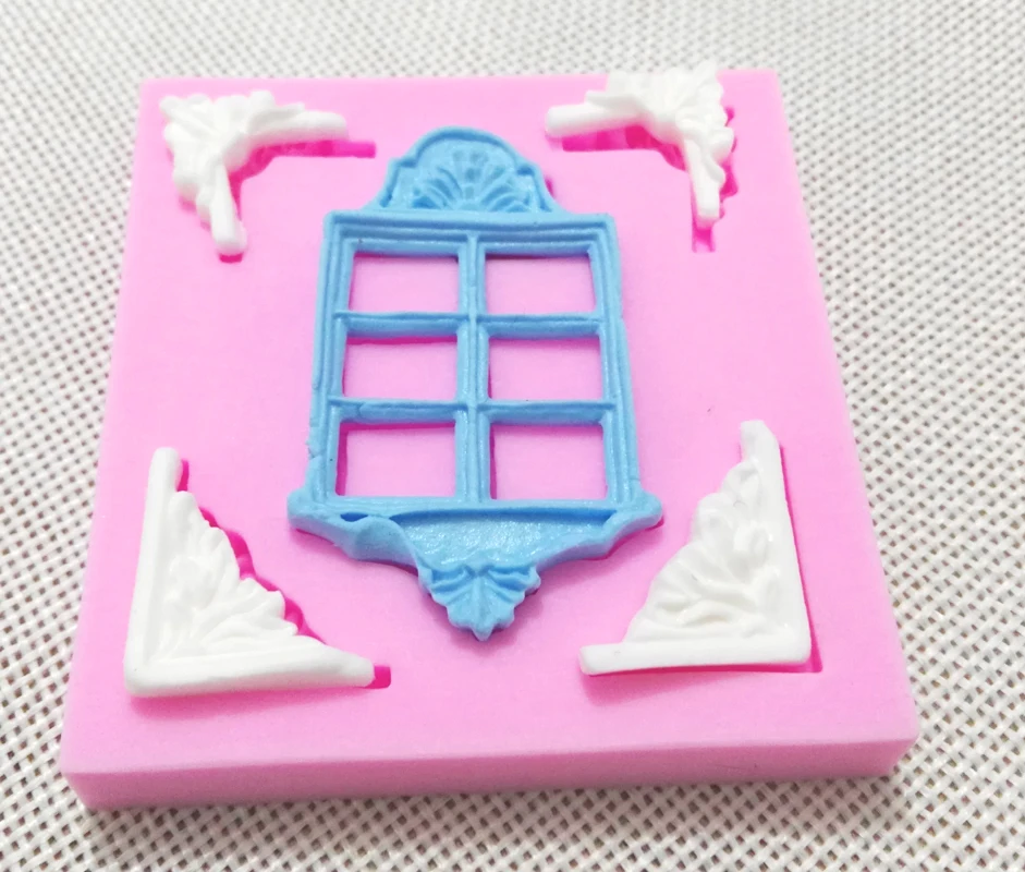 9662 Reto Window Frame Silicone Fondant Mold Sugar Mold Chocolate Mold Cake Decoration DIY Tool
9662 Reto Window Frame Silicone Fondant Mold Sugar Mold Chocolate Mold Cake Decoration DIY Tool