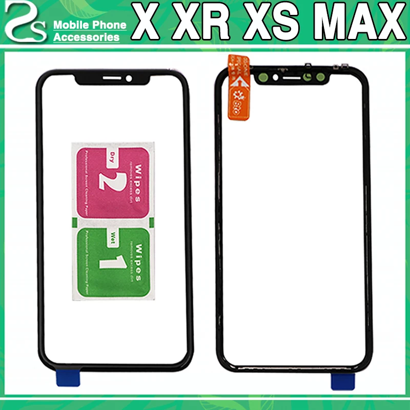New XR X Touch Screen Front Outer Glass Lens with OCA For iPhone X XS Max XR Digitizer Touch Sensor Glass Panel Replacement
New XR X Touch Screen Front Outer Glass Lens with OCA For iPhone X XS Max XR Digitizer Touch Sensor Glass Panel Replacement