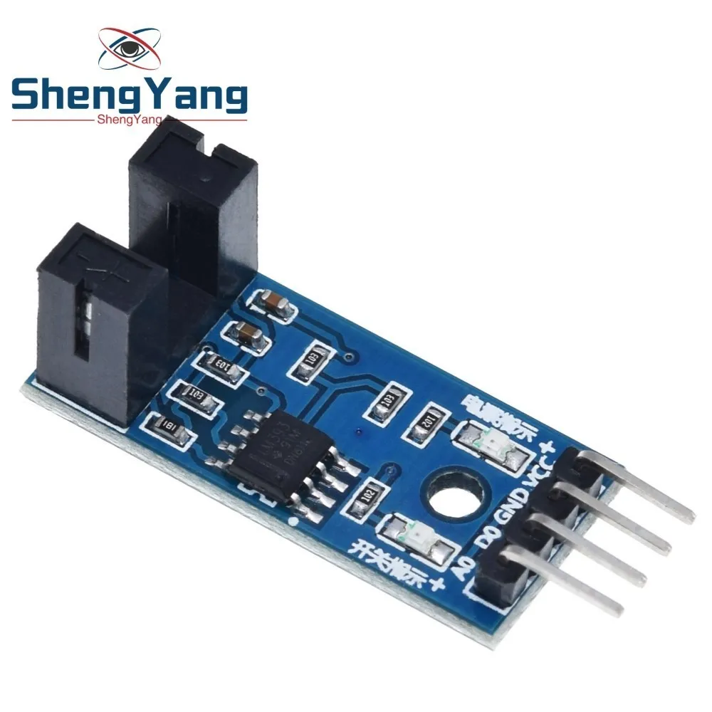ShengYang F249 4 PIN Infrared Speed Sensor Module For Arduino/51/AVR/PIC 3.3V-5V High Quality
ShengYang F249 4 PIN Infrared Speed Sensor Module For Arduino/51/AVR/PIC 3.3V-5V High Quality