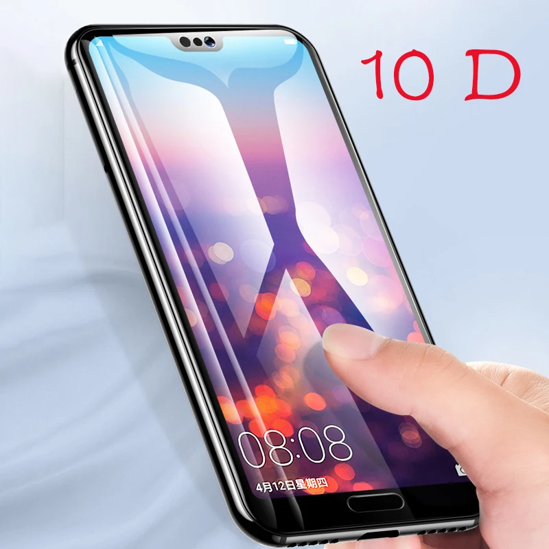 6D Защитное стекло для huawei P20 Lite P20Pro закаленное защитное экрана p30 Pro tective