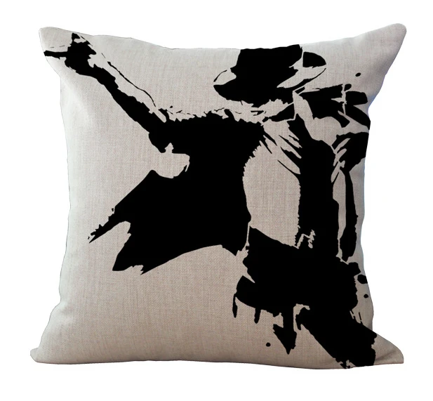 Michael Jackson Posture Shadow Pillow Massager Decorative Pillows Fiber Emoji Enjoyment Fiber Flax Euro Cover Gift Dream
Michael Jackson Posture Shadow Pillow Massager Decorative Pillows Fiber Emoji Enjoyment Fiber Flax Euro Cover Gift Dream