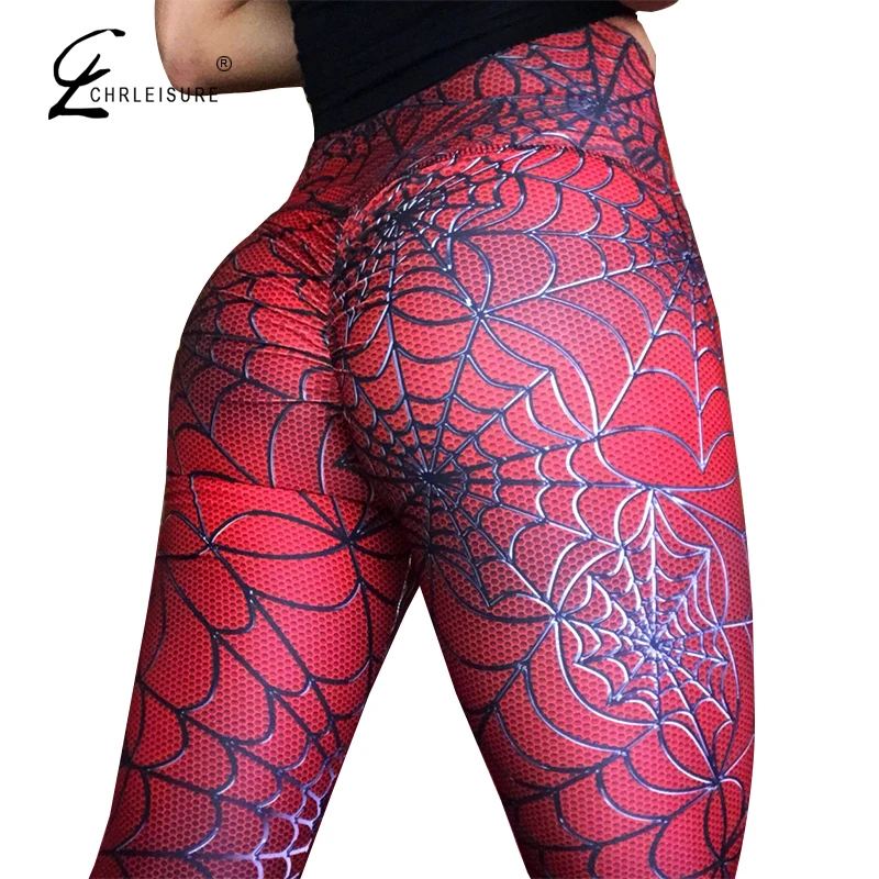 CHRLEISURE Digital Printing Leggings Women High Waist Workout Jeggings Fmale Push Up Spider Web Print Leggings For Fitness
CHRLEISURE Digital Printing Leggings Women High Waist Workout Jeggings Fmale Push Up Spider Web Print Leggings For Fitness