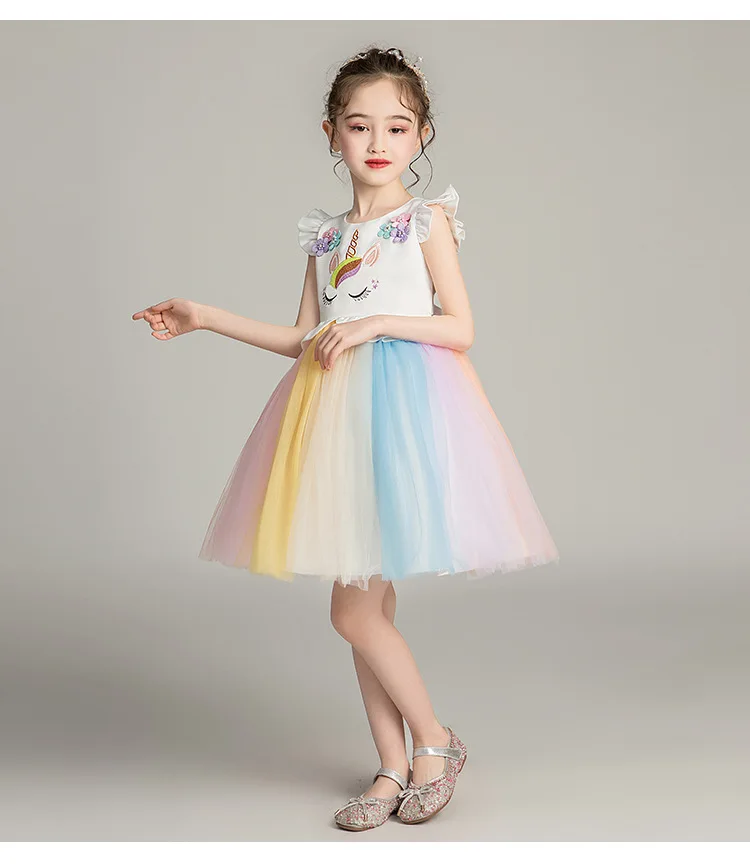Summer Unicorn Rainbow Dress_02