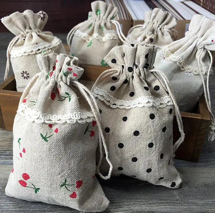 Vintage Lace Linen Gift Packaging Pouch 9x13.5cm(3.5x4inch) pack of 50 Baby Shower Wedding Birthday Party Favor Drawstring bag
Vintage Lace Linen Gift Packaging Pouch 9x13.5cm(3.5x4inch) pack of 50 Baby Shower Wedding Birthday Party Favor Drawstring bag
