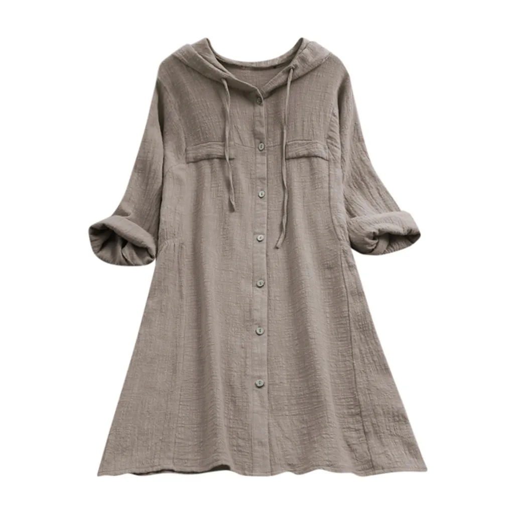 Clothing Women's Casual Buttons Large Size Cotton Tops T-Shirt Pocket Plaid Loose Oversized T-Shirt
Clothing Women's Casual Buttons Large Size Cotton Tops T-Shirt Pocket Plaid Loose Oversized T-Shirt