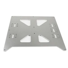 Aluminium Y Wagen Eloxiert Platte für Prusa i3 RepRap DIY 3D Drucker Teile DU55(China)