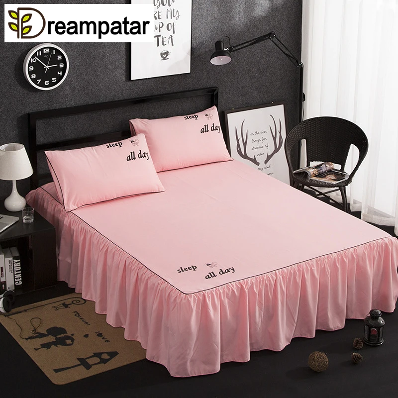 Dreampatar Romantic Bed Elegant Chiffon Bedspread Satin Cotton Bed Sheet Decoration Bed Cover with Elastic Band BY161B
Dreampatar Romantic Bed Elegant Chiffon Bedspread Satin Cotton Bed Sheet Decoration Bed Cover with Elastic Band BY161B