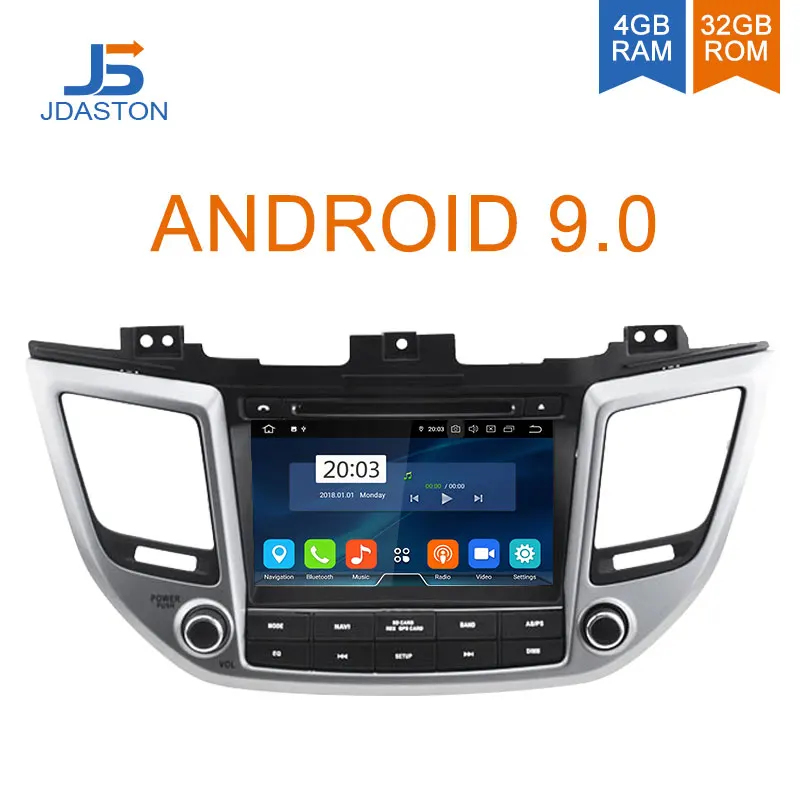 JDASTON Android 9.0 Car DVD Player For Hyundai Tucson/IX35 2015 2016 2018 WIFI Multimedia GPS Stereo 2Din Car Radio Audio 4G+32G 
JDASTON Android 9.0 Car DVD Player For Hyundai Tucson/IX35 2015 2016 2018 WIFI Multimedia GPS Stereo 2Din Car Radio Audio 4G+32G