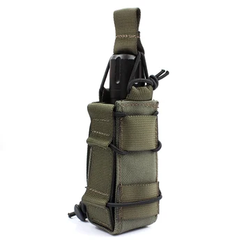 MOLLE Open-Top Single Pistol Mag Pouch Magazine Bag for M1911 92F Glock Flashlight/Tool Knife Sheath Cartridge Holster
MOLLE Open-Top Single Pistol Mag Pouch Magazine Bag for M1911 92F Glock Flashlight/Tool Knife Sheath Cartridge Holster