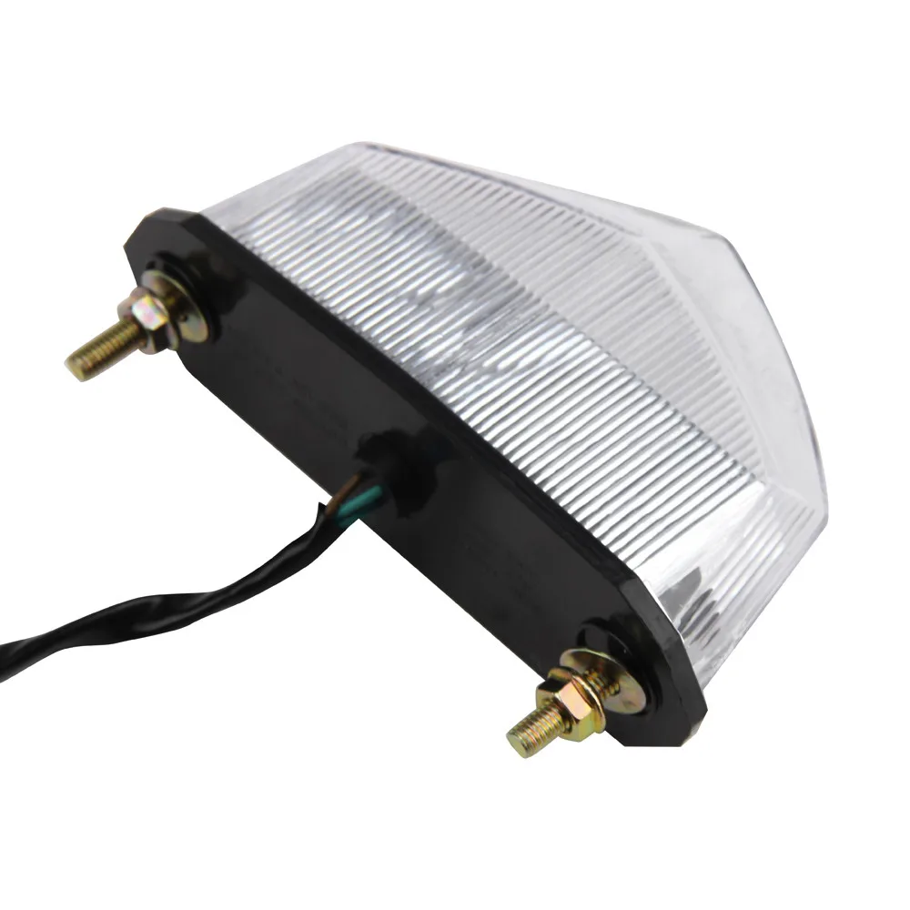 Universal Motorcycle ATV 10 Red LED Brake Stop Running Rear Tail (6)