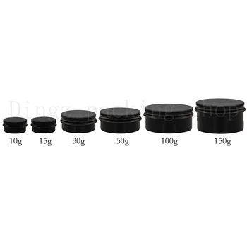 100pc 10g 15g 30g 50g 100g 150g Black Empty aluminum jar 50gram metal cream jar 150g aluminum tin cosmetic container Matte Black
100pc 10g 15g 30g 50g 100g 150g Black Empty aluminum jar 50gram metal cream jar 150g aluminum tin cosmetic container Matte Black