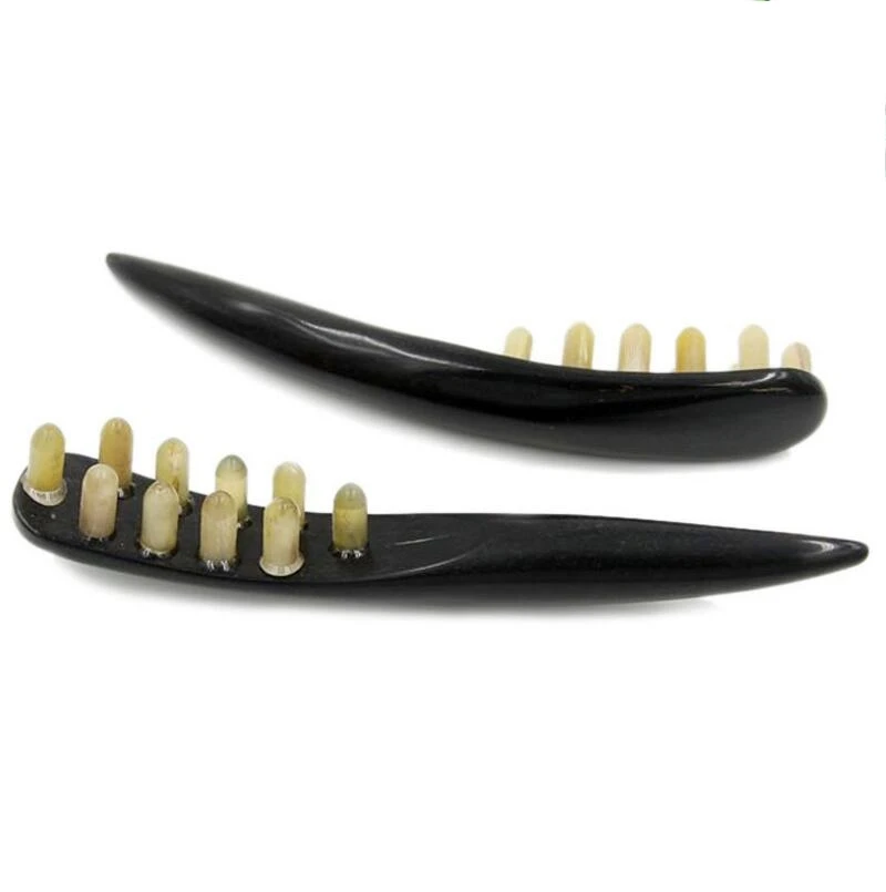 The Natural Horn Comb Massage Brush Meridian Health Relieve Fatigue Head Of Scrapping.FH-10386 Size:20CM
The Natural Horn Comb Massage Brush Meridian Health Relieve Fatigue Head Of Scrapping.FH-10386 Size:20CM