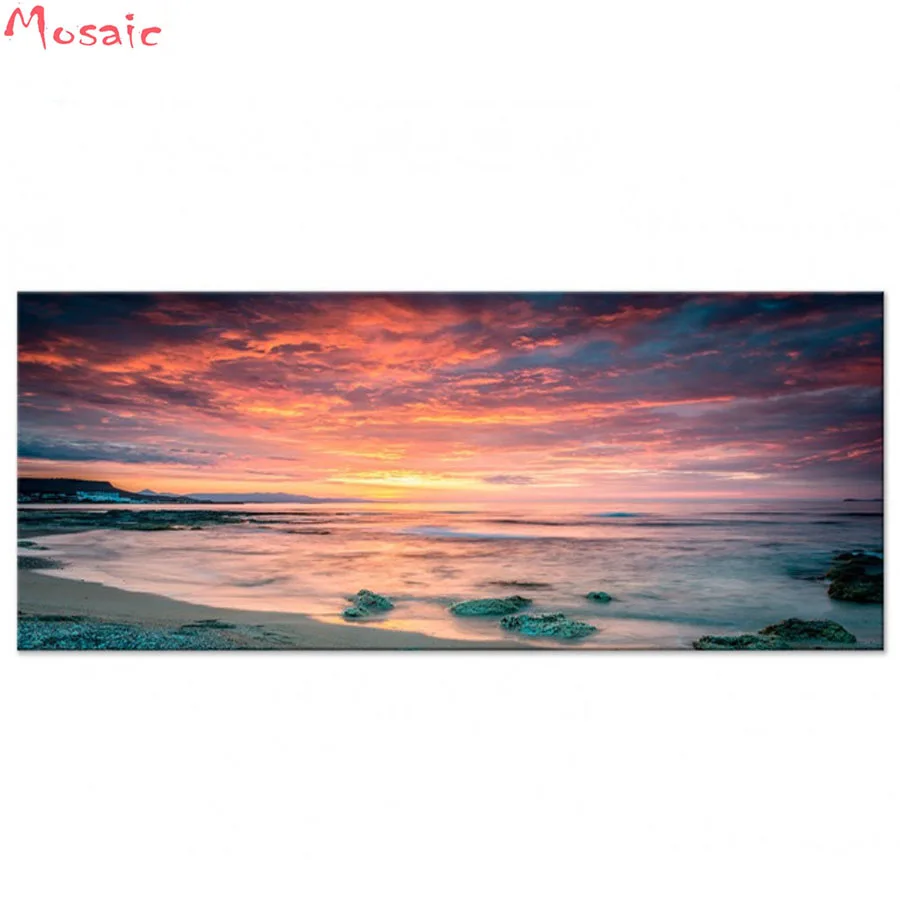 DIY Diamond Embroidery"Sunset sea Scenic"Cross Stitch 5D DIY Diamond mosaic landcape diamond painting rhinestones Christmas gift
DIY Diamond Embroidery"Sunset sea Scenic"Cross Stitch 5D DIY Diamond mosaic landcape diamond painting rhinestones Christmas gift