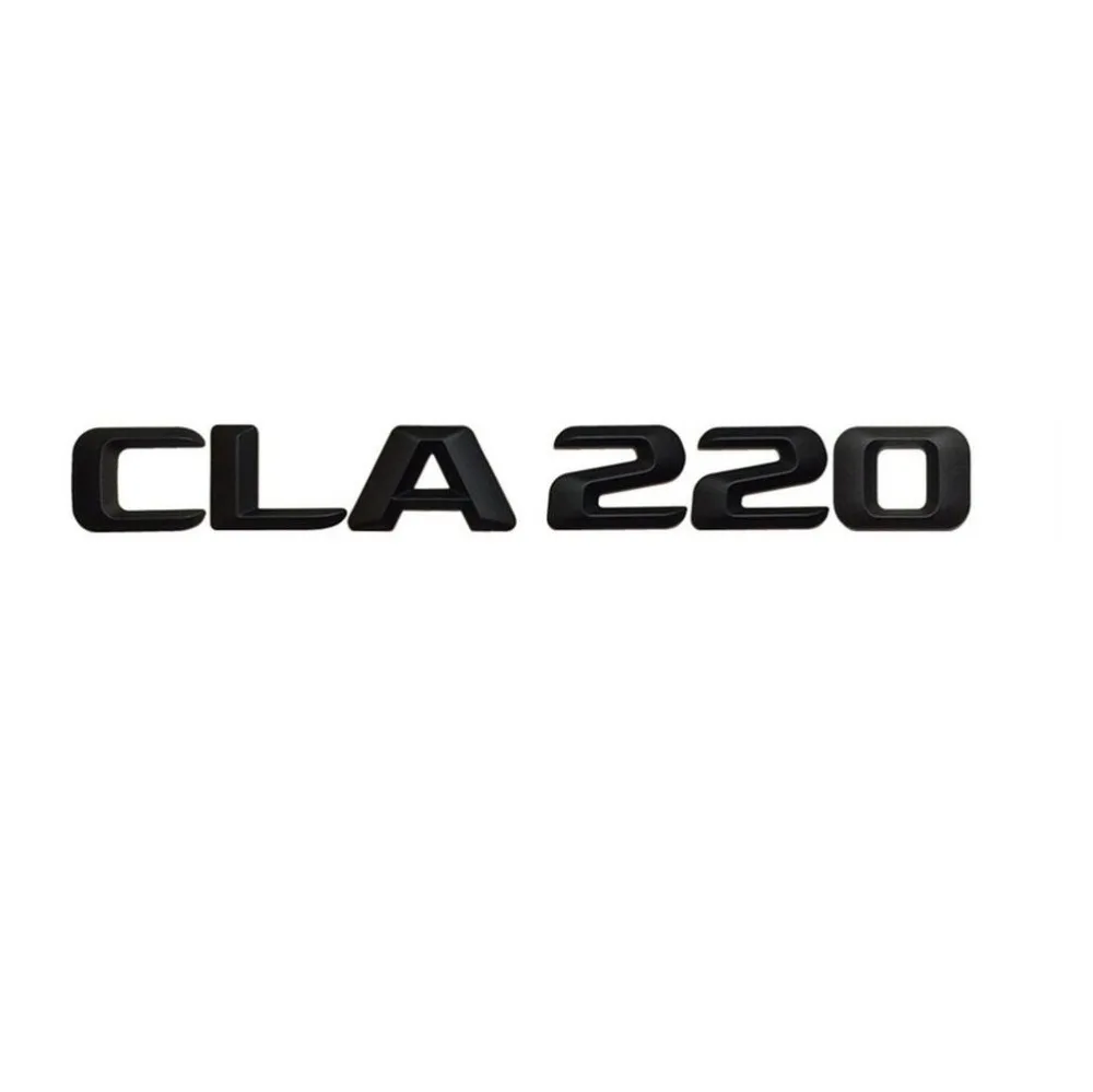 Значок для багажника Mercedes Benz CLA Class CLA220 матовый черный 220 дюйма | Автомобили и