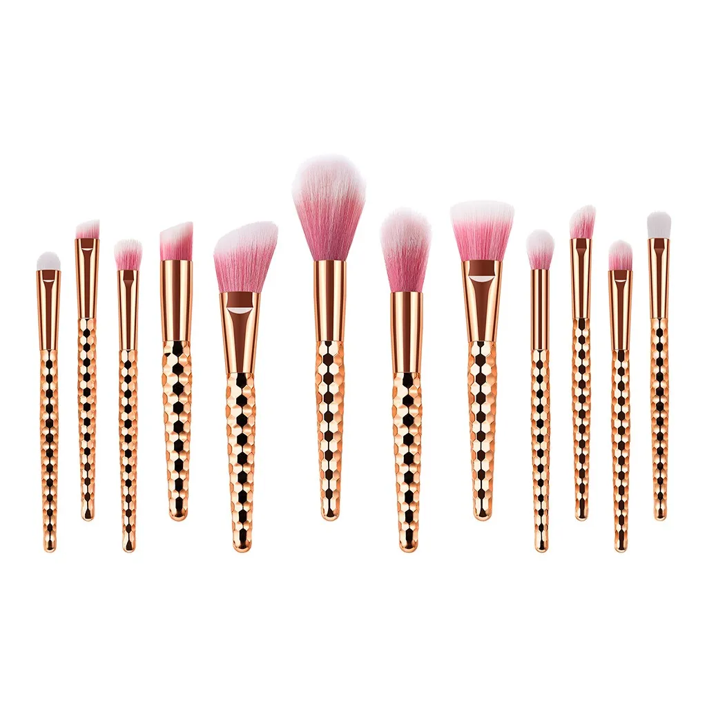 MAG 12 Pcs Makeup Brushes With Honeycomb Rose Gold Eye Makeup Brush Set кисти для макияжа L511
MAG 12 Pcs Makeup Brushes With Honeycomb Rose Gold Eye Makeup Brush Set кисти для макияжа L511