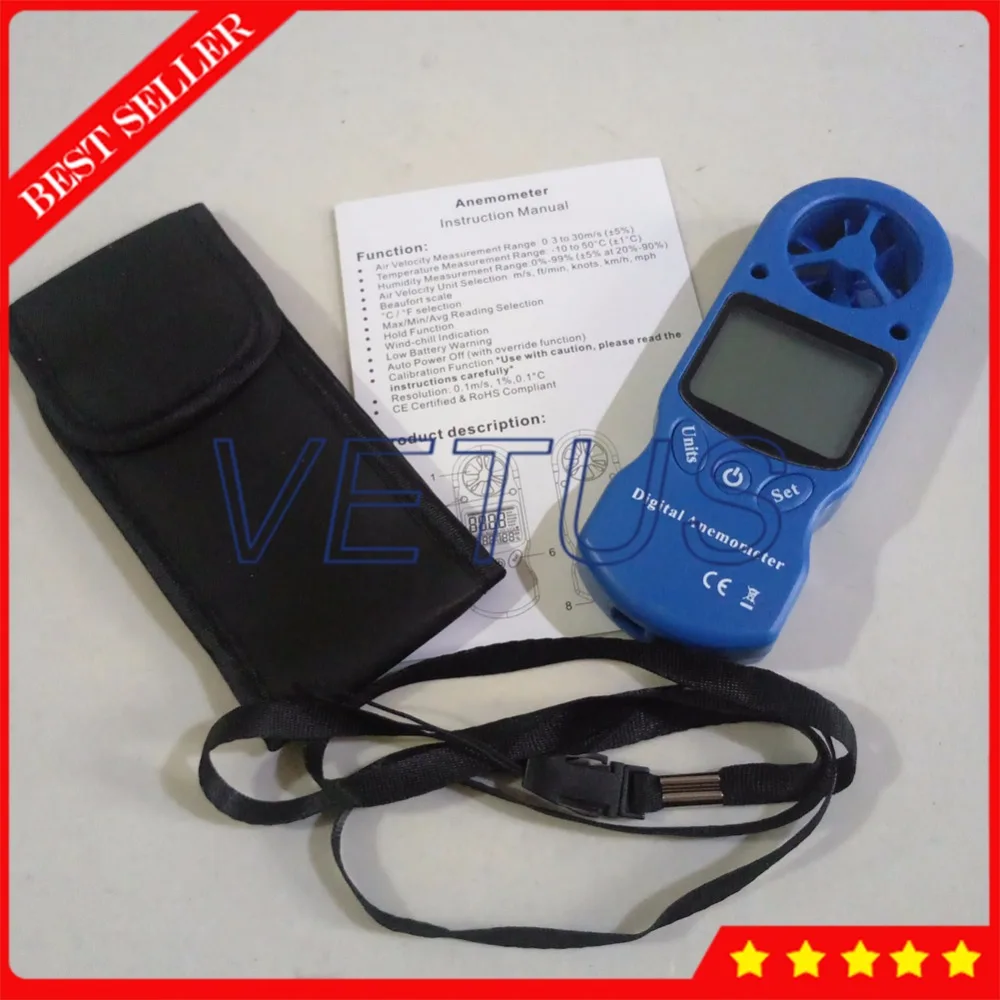Handheld Wind Speed Measuring Device with TL-300 digital Air Flow meter Air Velocity Measurement temperature humidity tester
Handheld Wind Speed Measuring Device with TL-300 digital Air Flow meter Air Velocity Measurement temperature humidity tester