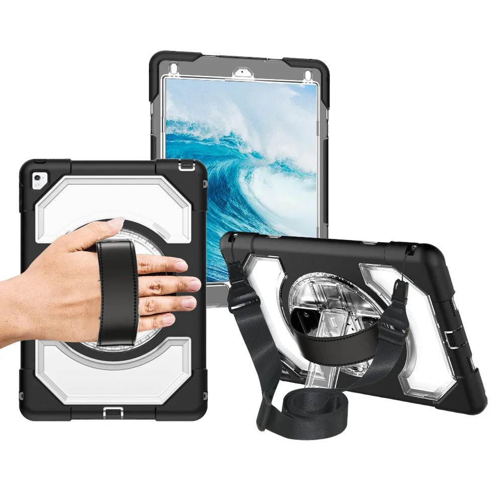Miesherk Case for iPad Pro 9.7 A1673 A1674 A1675 Hard PC Back Cover with 360 Rotating Leather Handle +Shoulder Strap Protector
Miesherk Case for iPad Pro 9.7 A1673 A1674 A1675 Hard PC Back Cover with 360 Rotating Leather Handle +Shoulder Strap Protector