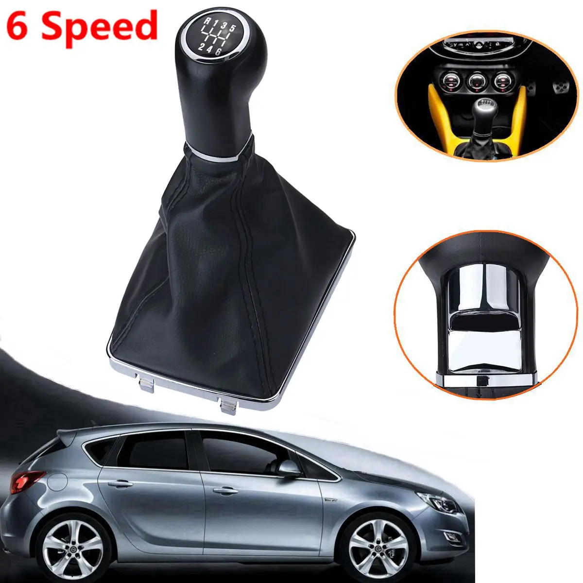 5/6 Speed Car Gear Shift Knob Lever Stick Gaiter Boot For Opel Astra Corsa GTC 2005 2006 2007 2008 2009 2010
5/6 Speed Car Gear Shift Knob Lever Stick Gaiter Boot For Opel Astra Corsa GTC 2005 2006 2007 2008 2009 2010