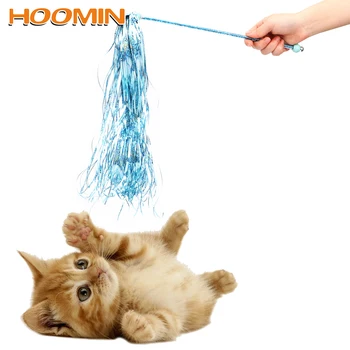 HOOMIN Cat Toys Cat Teaser Wand Cats Interactive Stick With Shining Tassel Plastic Rod Wand Cute Funny Colorful Funny
HOOMIN Cat Toys Cat Teaser Wand Cats Interactive Stick With Shining Tassel Plastic Rod Wand Cute Funny Colorful Funny
