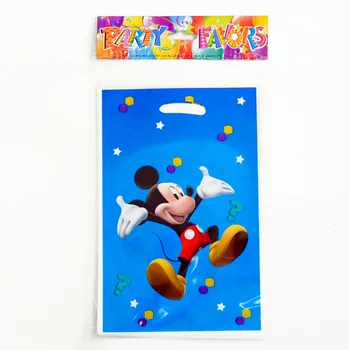 20pcs/lot Mickey Theme Party Gift Bag Party Decoration Plastic Candy Bag Loot Bag For Kids Festival Party Supplies
20pcs/lot Mickey Theme Party Gift Bag Party Decoration Plastic Candy Bag Loot Bag For Kids Festival Party Supplies