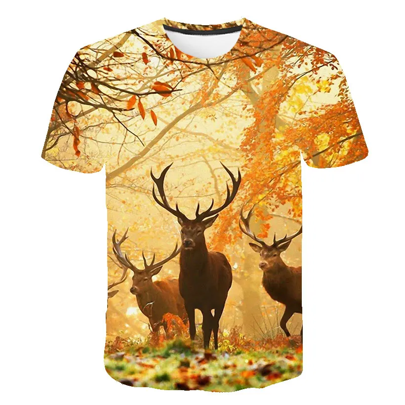 PLstar Cosmos Animal style deer cute natural Men Women T-shirts Funny Cartoon 3d print Crewneck casual Tee shirts
PLstar Cosmos Animal style deer cute natural Men Women T-shirts Funny Cartoon 3d print Crewneck casual Tee shirts