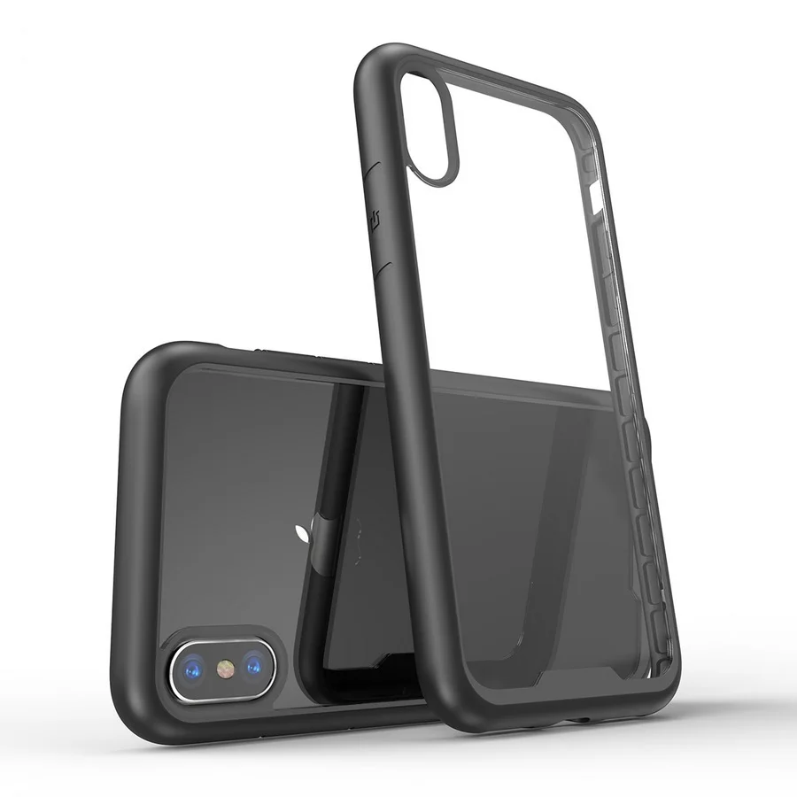 Anti-Scratch Shockproof Armor Cover For iPhone XS Case Transparent Hybrid Clear Shell For iPhone X XS Max XR Case TPU+PC EEMIA
Anti-Scratch Shockproof Armor Cover For iPhone XS Case Transparent Hybrid Clear Shell For iPhone X XS Max XR Case TPU+PC EEMIA