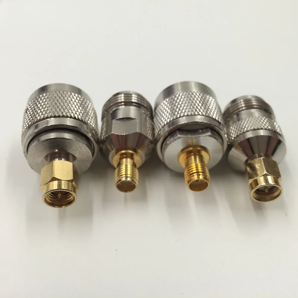 

Kit Adapter 4pcs/set N to SMA type male female RF connector Test converter