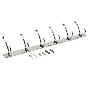 Exquisite Stainless Steel Hat Clothes Hook Coat Holder 6-12 Clothes Towel Rack Holders Kitchen Room Cabinet Coat Hat Hook
Exquisite Stainless Steel Hat Clothes Hook Coat Holder 6-12 Clothes Towel Rack Holders Kitchen Room Cabinet Coat Hat Hook