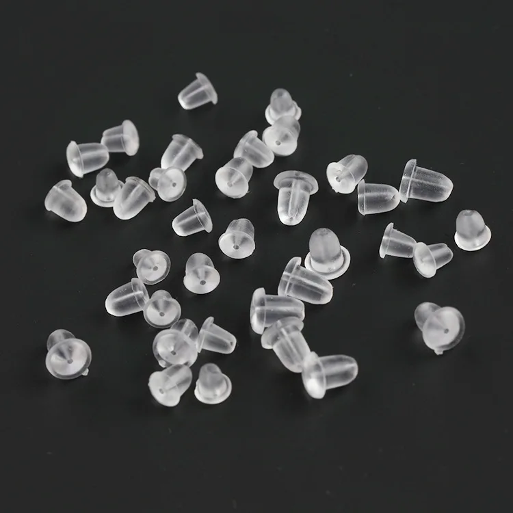 200pcs/lot Rubber Earring Back Silicone Round Ear Plug Blocked Caps Earrings Back Stoppers For DIY Parts Jewelry Findings Making
200pcs/lot Rubber Earring Back Silicone Round Ear Plug Blocked Caps Earrings Back Stoppers For DIY Parts Jewelry Findings Making