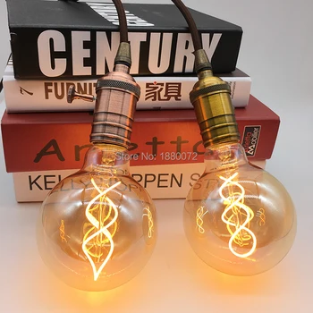 Dimmable Vintage Soft Led Filament Bulbs G95 Spiral Gold Tint retro style soft led filament lamp
Dimmable Vintage Soft Led Filament Bulbs G95 Spiral Gold Tint retro style soft led filament lamp